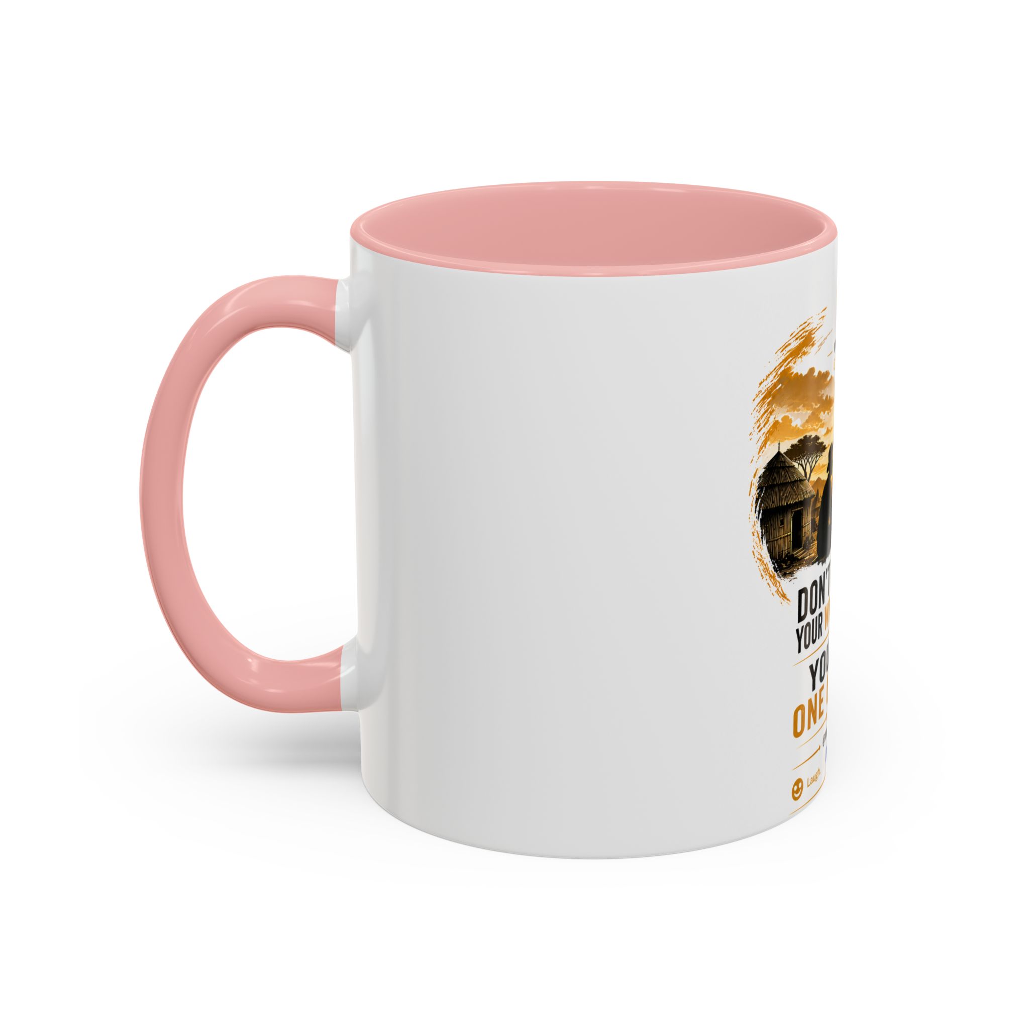 Coffee Mug – "Don't Laugh at Your Wife's Choices, You Were One of Them" Rustic Wisdom Gift - Image 11