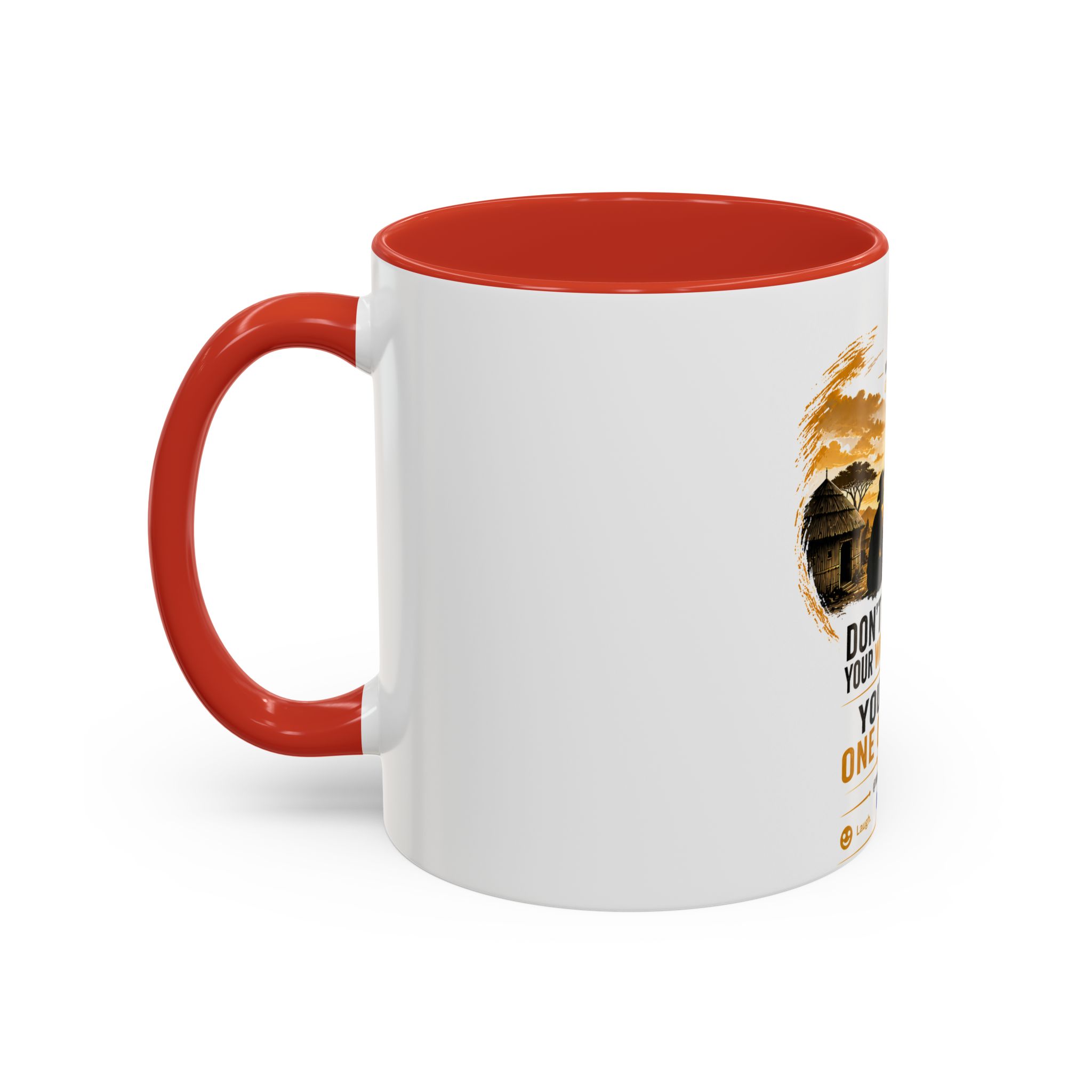 Coffee Mug – "Don't Laugh at Your Wife's Choices, You Were One of Them" Rustic Wisdom Gift - Image 15